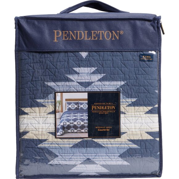 PENDLETON Moonlit Mesa QUEEN Quilted COVERLET Set - Picture 5 of 5